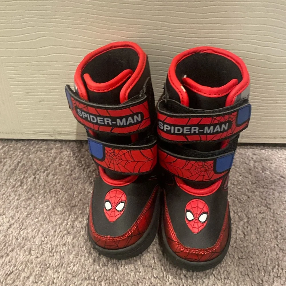 Spider-Man snow boots baby boy